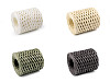 Rafie tricotat genti natural, latime 5-8 mm