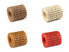 Rafie tricotat genti natural, latime 5-8 mm