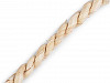 Corda intrecciata realizzata da buccia di mais, dimensioni: Ø 9 mm