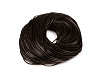 Lanière en cuir plate, largeur 2 mm