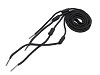 String / Cord for the hood with a decorative knot, length 140 cm