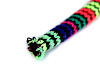 Polyester Tight Rope Braided Cord Ø8 mm, Indian motif