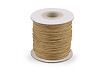 Nylon twisted cord Ø1 mm for creating and making jewelry