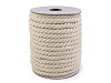 Bavlněná šňůra kroucená Ø12 mm, návin 29 m, macrame