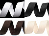 Ruban sergé à chevrons largeur 25 mm
