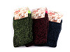 Chaussettes longues en laine pour femme