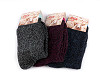 Chaussettes longues en laine pour femme