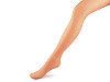 Women's pantyhose with less creasing Alicia 20den