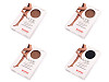 Women's pantyhose with less creasing Alicia 20den