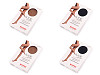 Women's pantyhose with less creasing Alicia 20den