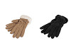 Ladies insulated gloves with touchscreen tips