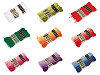 Hilo de bordar mouliné AIRO de 8 m, surtido de colores, 6 uds.