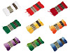 Fil à broder type mouline AIRO, nuances et couleurs assorties, lot de 6 pièces/8 m
