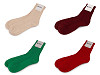 Mongolische Unisex-Wollsocken