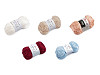 Cotton knitting yarn with viscose fiber 50 g Style 