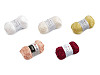 Cotton knitting yarn with viscose fiber 50 g Style 