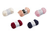 Pelote de laine en coton avec fibres de viscose, 50 g, Style 