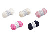 Pelote de laine en coton avec fibres de viscose, 50 g, Style 