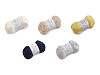 Pelote de laine en coton avec fibres de viscose, 50 g, Style 
