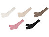 Women's patterned cotton knee socks