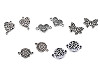 Metallverzierung Filigran Schmetterling, Mandala, Herz, Lebensbaum zum Annähen