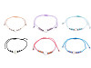 Bracciale Shamballa, con cuore di perle