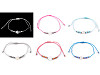 Shamballa bracelet pearl heart
