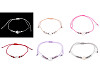 Shamballa bracelet pearl heart