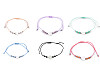Shamballa-Armband mit Perlmuttherz