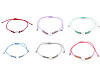 Pulsera Shamballa con corazón de perla