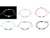 Bracciale Shamballa, con cuore di perle