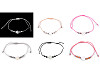 Bracelet Shamballa avec perle Cœur