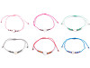 Shamballa bracelet pearl heart