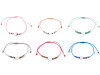 Bracelet Shamballa avec perle Cœur