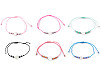 Bracciale Shamballa, con cuore di perle