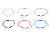 Bracciale Shamballa, con cuore di perle