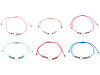 Shamballa bracelet pearl heart