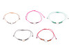 Bracciale Shamballa, con cuore di perle
