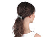 Stretchy Hair Tie with Faux Pearls