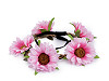 Stretch Boho Headband with Flowers