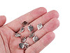 Metal Charm Heart 10x12 mm