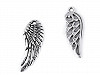 Metal Charm - Angel's Wing 10x26 mm