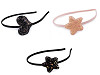 Headband with Glitter Heart, Star