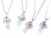 Naszyjnik Swarovski Elements Rivoli aniołek 