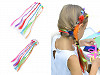 Hair Claw Clip with Strand of Hair & Beads
