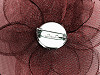Brošňa kvet s brúsenými korálkami 2. akosť