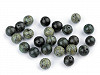 Mineral Beads Russian Green Srpentinite Ø8 mm