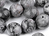Mineral Beads Marble Ø8 mm