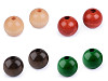 Grosses perles de bois, Ø 40 mm