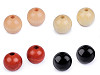 Grosses perles de bois, Ø 40 mm